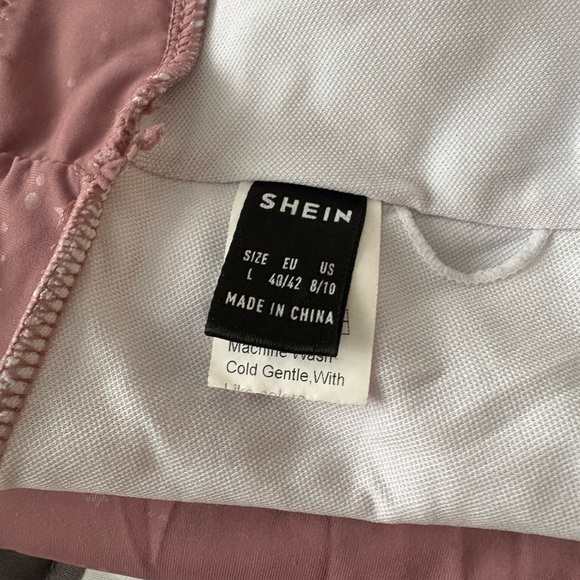 Dusty Pink Sports Bra and Leggings Gym Set - Picture 6 of 6